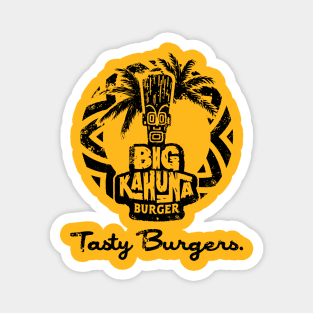 Big Kahuna Burger (Black) Magnet