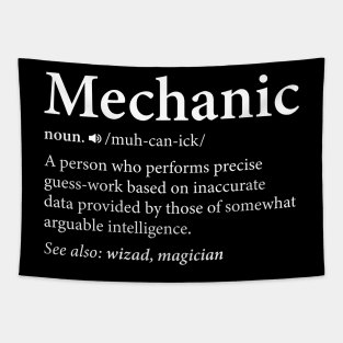 Mechanic Definition, Funny Mechanic Meaning Tapestry