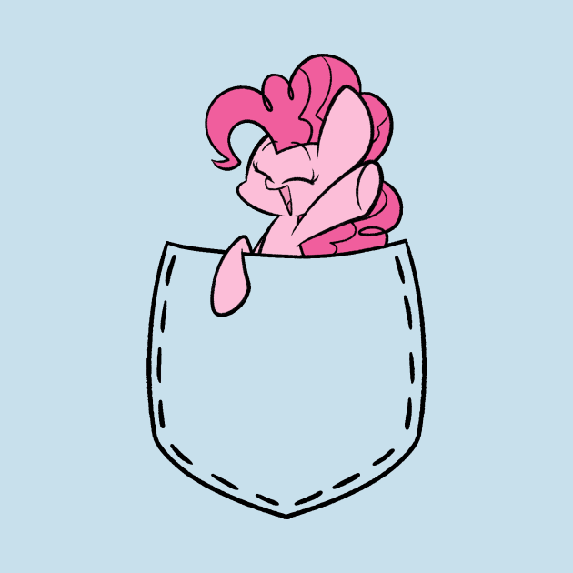 Pinkie in a Pocket by typhwosion