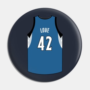 Kevin Love Minnesota Jersey Qiangy Pin