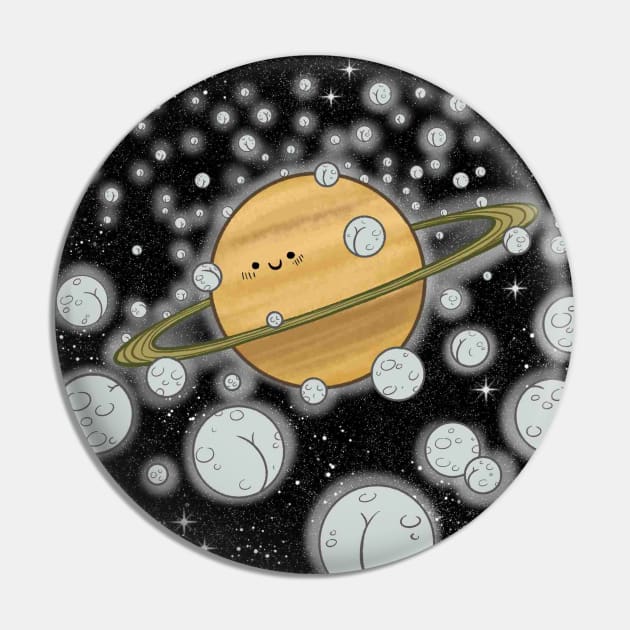 Saturn's moons Pin by Blanche Draw