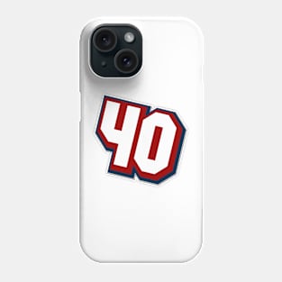 40 | Sports Number Phone Case