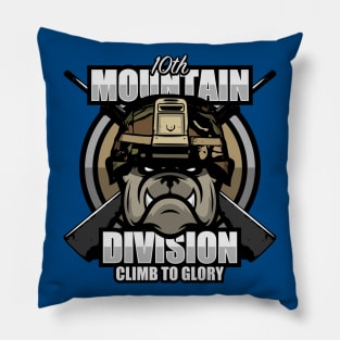 10th Mountain Division Pillow