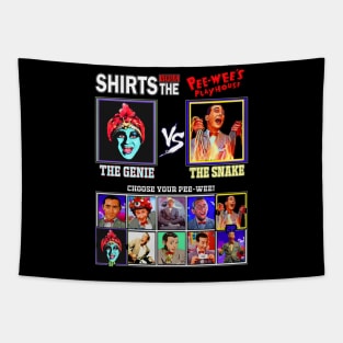 Retro -  Pee Wee Vs Shirts Tapestry