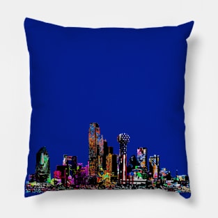 Dallas in graffiti Pillow