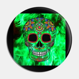 sugar skull Pin