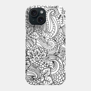 Abstract doodle Phone Case