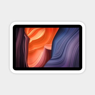 Lower Antelope canyon Magnet