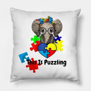 This Is Puzzling Pillow