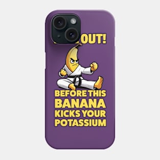 PEEL OUT! Karate Banana Phone Case