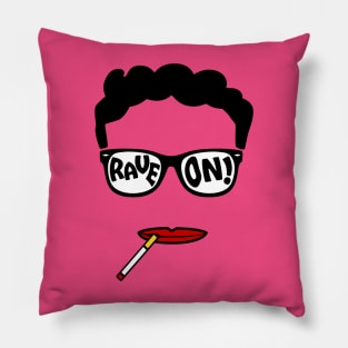 Buddy Holly Rave On Pillow