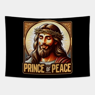 Prince of Peace Jesus Christ Bible Quote Tapestry