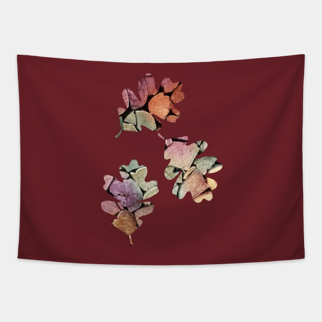 colorful leaves Tapestry by augenWerk