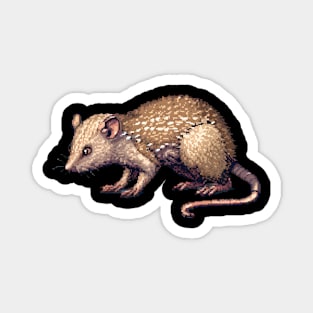 Pixelated Shrew Artistry Magnet