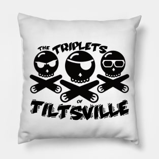 The Triplets of Tiltsville Pillow