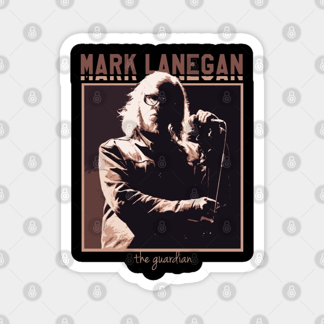 The Guardian - Mark Lanegan Magnet by Nwebube parody design