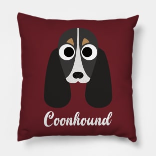 Coonhound - Blue Tick Coonhound Pillow