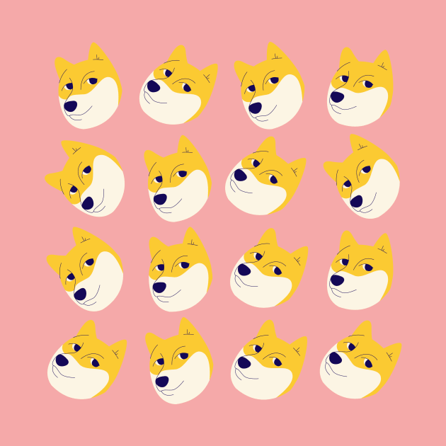 Doge dog by Nora Gazzar