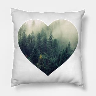 Misty Forest Pillow