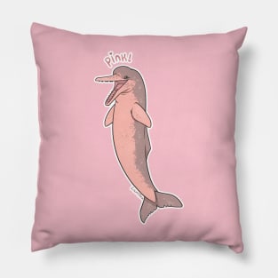 Pink! - EN - Amazon River Dolphin Pillow