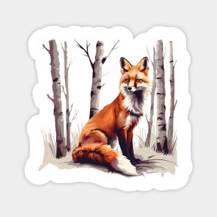 Fox Lovers Magnet
