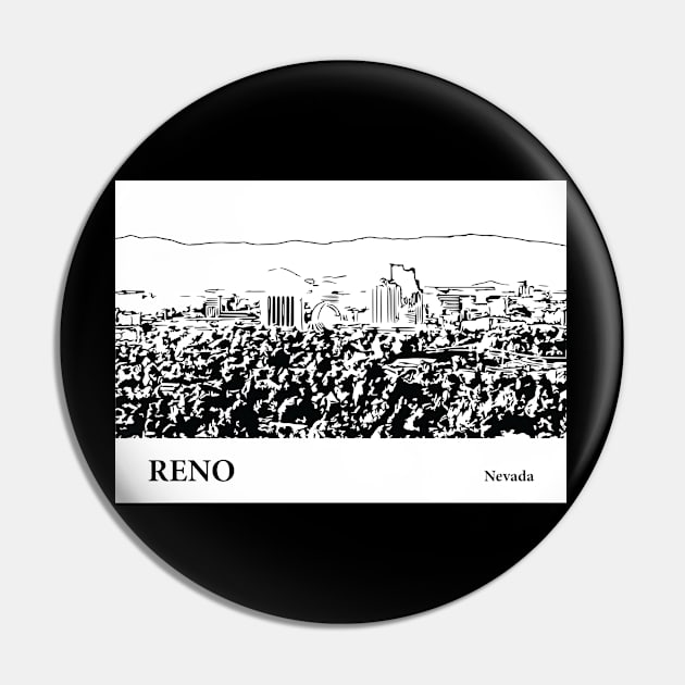 Reno - Nevada Pin by Lakeric