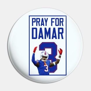 Pray for 3 damar Pin