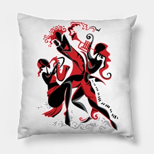 Crazy Jazz Pillow