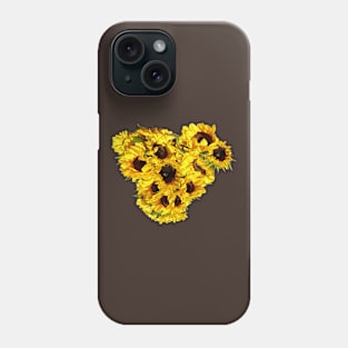 Sunflowers - Sunflower Heart Phone Case