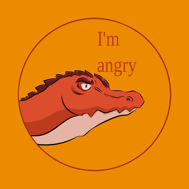 Angry Dragon by Mistery