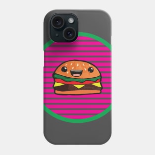 Cartoon Burger Summer Fun Phone Case