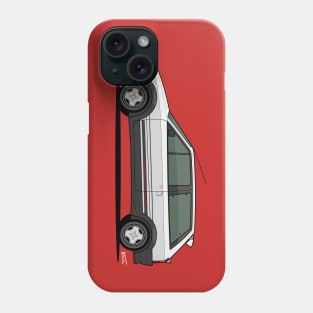 AX GTi side profile drawing Phone Case