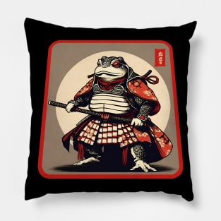Toad Samurai Pillow