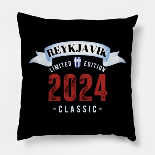 Reykjavik Iceland  Christmas Present T-Shirt 2024 Classic Pillow