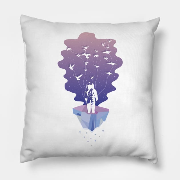 Another Astronaut Pillow by annagrrrl
