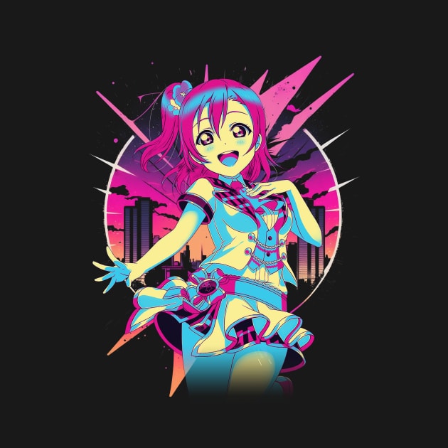 Love! School Idol Society Anime Tee by Tosik Art1