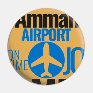 AMMAN airport code Pin