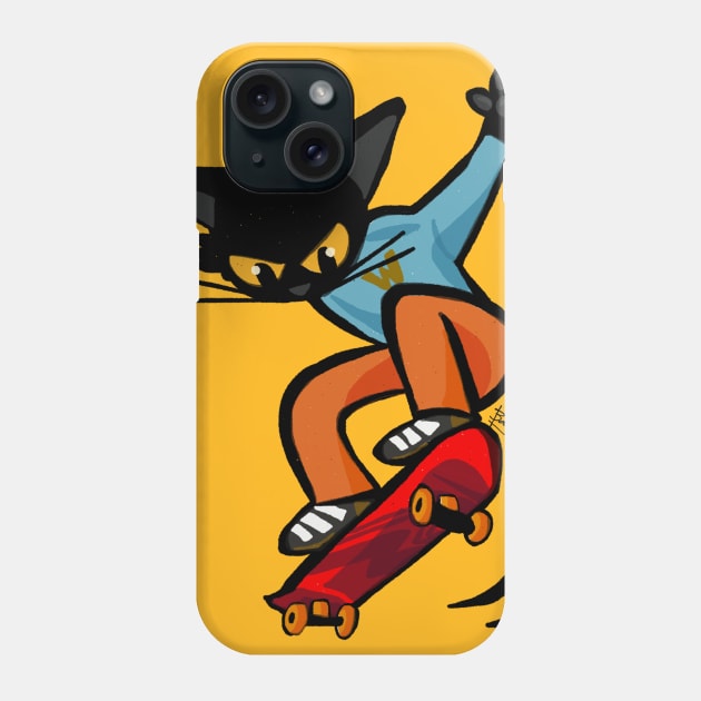 Skateboard Phone Case by BATKEI