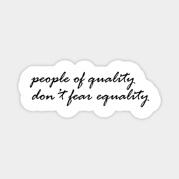 People of Equality II Magnet by jabrittz