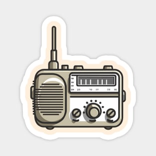 A CB radio Magnet