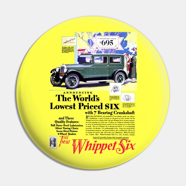 1928 WHIPPET SIX - WHIP IT GOOD! Pin by Throwback Motors