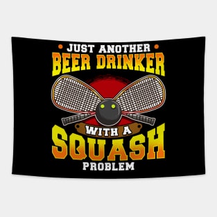 Just Another Beer Drinker With a Squash Problem Tapestry