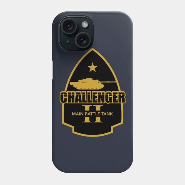 Challenger 2 Tank Patch Phone Case by TCP