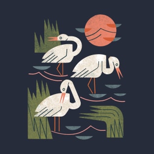 Crane Trio T-Shirt