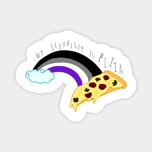 my sexuality is pizza Magnet