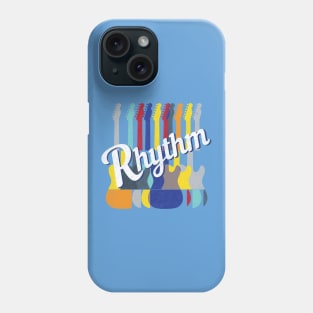 Rhythm Electric Guitars Retro Style Phone Case