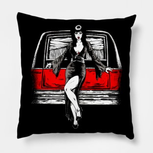 Horror hostess with the mostess Pillow