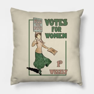 Votes For Women Pillow