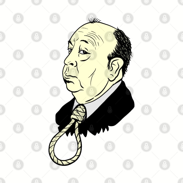 Alfred Hitchcock Rope by Malakian Art