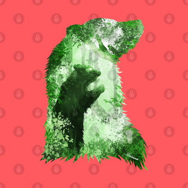 Evergreen Bear by DVerissimo